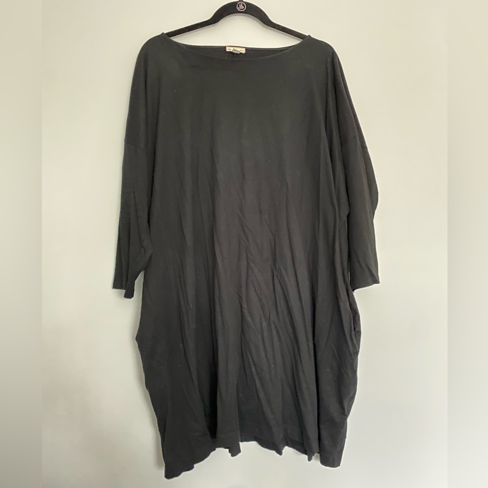 gap cotton swing dress with pockets